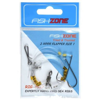 Fishzone Rig Pro 2 Hook Flapper Rigs