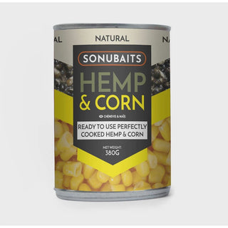 Sonubaits Hemp & Corn 380g Tin