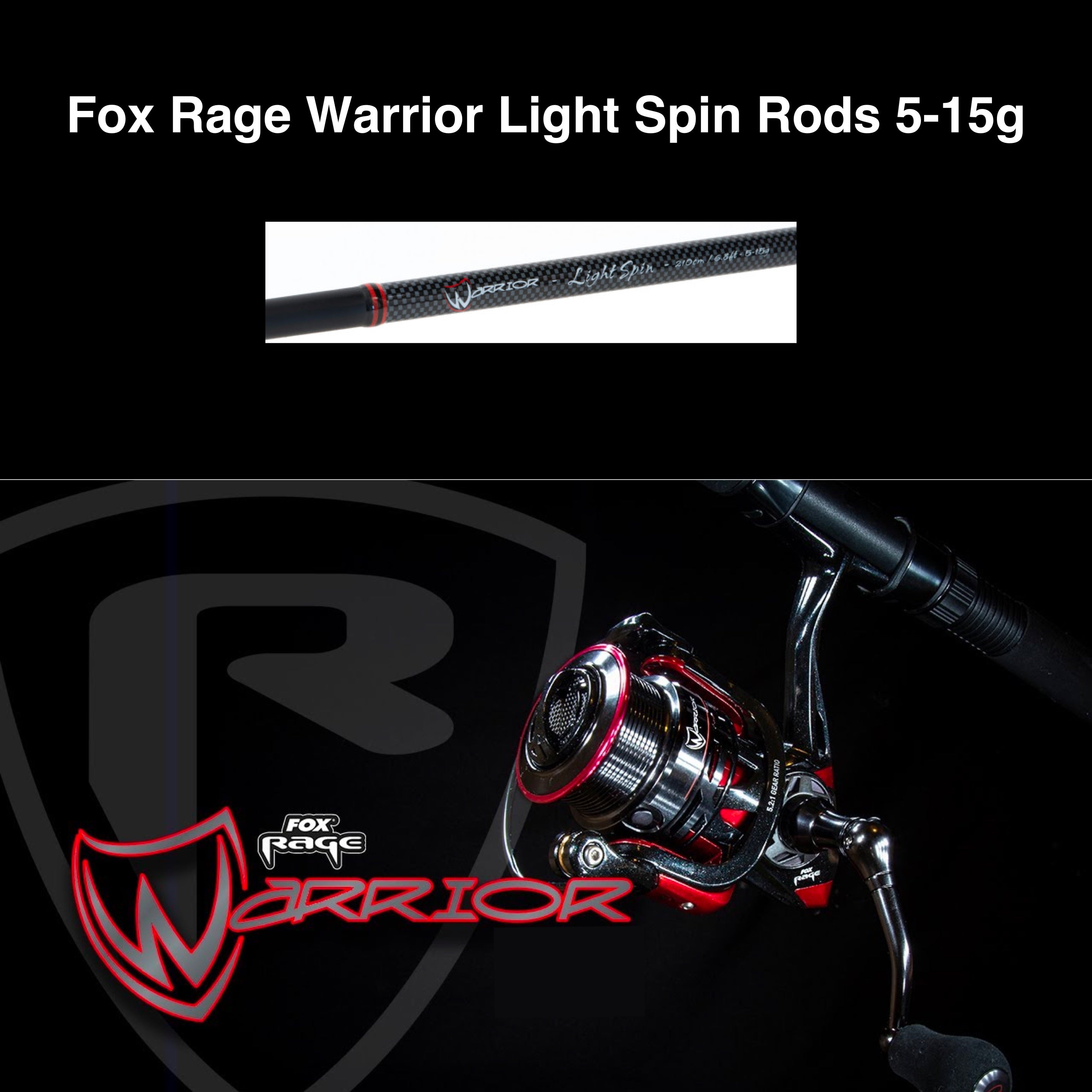 Fox Rage Warrior Light Spin Rod & Reel Combo – Taskers Angling