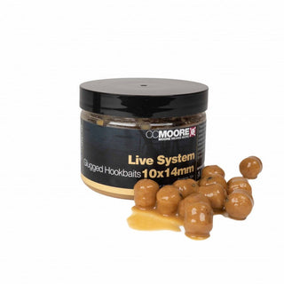 C C Moore Live System Glugged Hookbaits 10x14mm - Taskers Angling
