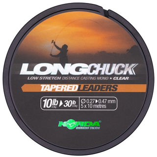 Korda LongChuck Tapered Leaders - D - Taskers Angling