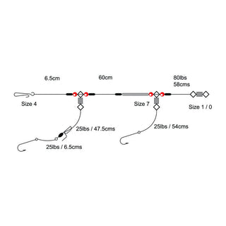 Tronixpro 2 Hook Loop Rig