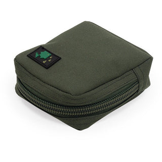 Thinking Anglers Olive Solid Zip Pouch Medium - Taskers Angling