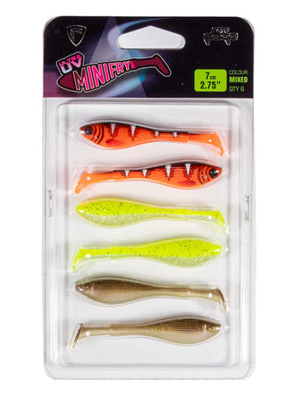 Fox Rage Mini Fry Mixed Colour Lure Pack
