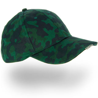 NGT Woodburry Dapple Camo Cap With LED Lights - Taskers Angling