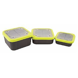 Matrix Grey/Lime Bait Box - Taskers Angling