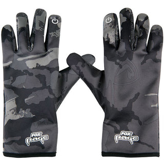 Fox Rage Thermal Camo Gloves - Taskers Angling