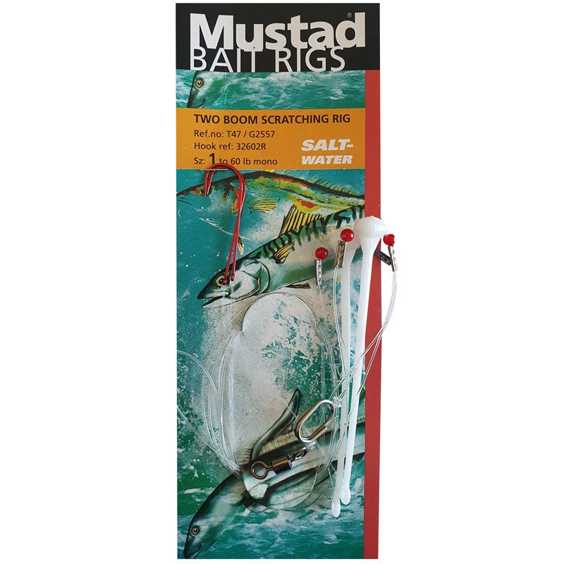 Mustad Two Boom Scratching Rig – Taskers Angling