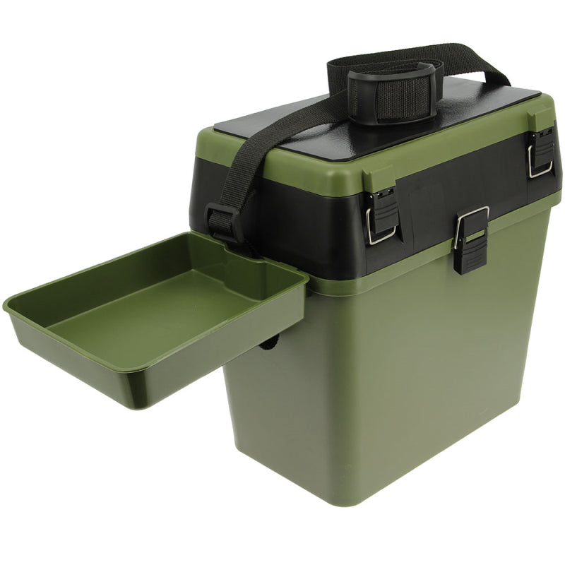 NGT Session Seat Box Green – Taskers Angling