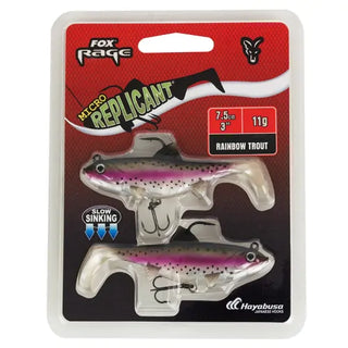 Fox Rage Replicant Wobble 7.5cm 10gr  (2 Pack) - Taskers Angling