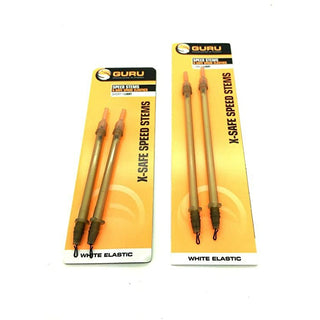 Guru X-Safe Quick Change Elastics Mini White - Taskers Angling
